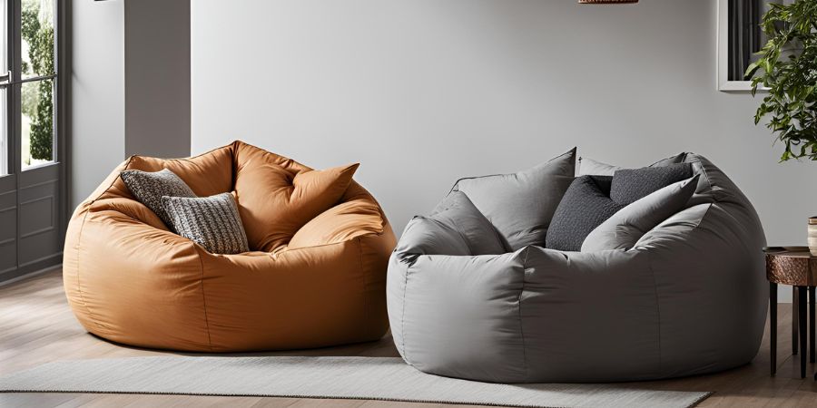 Entdecken Sie den Komfort und die Vielseitigkeit von Sitzsack-Sofas